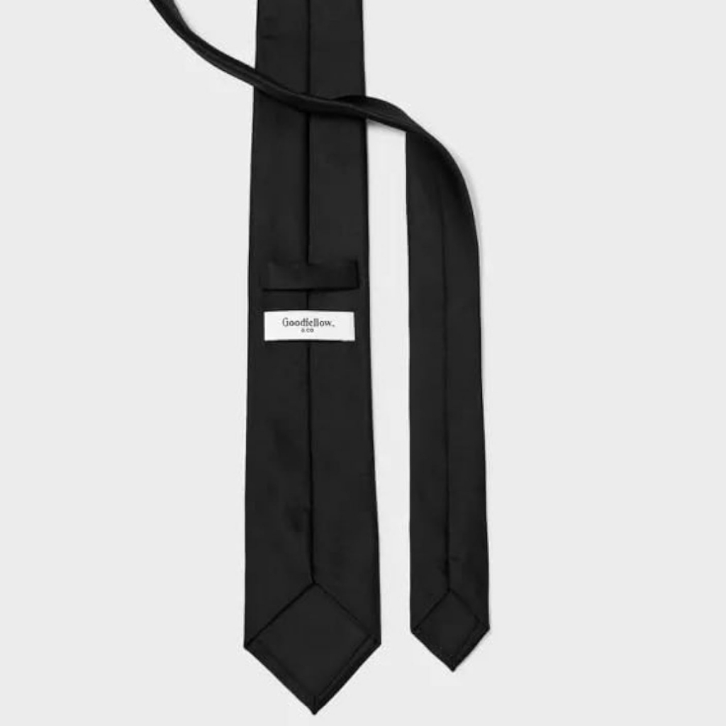 Goodfellow  Co Classic Black Necktie